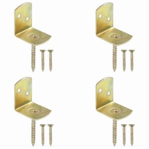 vidaXL Ancora per Terra 10 pcs Argento &Oslash;10 x 60 cm