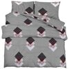 vidaXL Set Copripiumino Multicolore 260x240 cm in Cotone