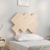 vidaXL Testiera per Letto 72,5x3x81 cm in Legno Massello di Pino