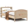 vidaXL Letto senza Materasso 75x190 cm in Legno Massello Pino
