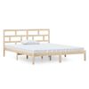 vidaXL Giroletto 120x190 cm Small Double in Legno Massello
