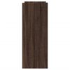 vidaXL Tavolino Consolle Rovere Fumo 100x35x90 cm in Legno Multistrato