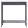 vidaXL Tavolo da Bar Grigio Sonoma 102x50x103,5cm in Legno Multistrato