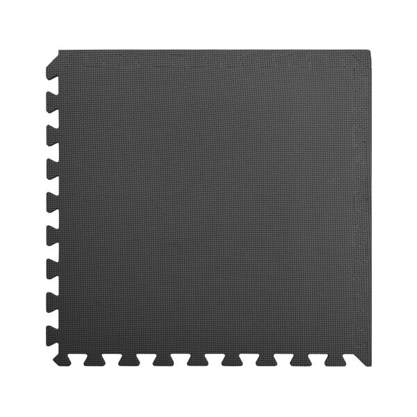 vidaXL Tappetino a Incastro 12 pz 4,32 m² in Schiuma EVA Nera