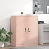 vidaXL Armadio Rosa 90 x 40 x 105 cm Acciaio