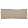 vidaXL Cuscino per panca pallet Talpa 110 x 40 x 8 cm Tessuto Oxford