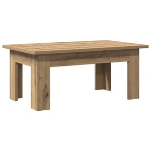 vidaXL Tavolino da Salotto Artigianale 100x60x42 cm Legno Multistrato