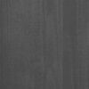 vidaXL Credenza HAMAR Grigio Scuro 113x40x80 cm Legno Massello di Pino