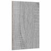 vidaXL Pannelli decorativi 12 pz Grigio Sonoma 40 x 60 x 0.27 cm