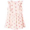 vidaXL Abito da Bambina con Volant Rosa Tenue 92