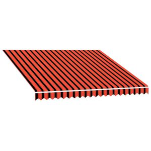 vidaXL Telo di ricambio per tenda da sole Rosso Borgogna 300 x 250 cm