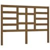 vidaXL Testiera per Letto ambra 146x4x104 cm in Legno Massello di Pino