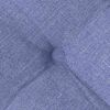 vidaXL Cuscini per Seduta 2 pcs Blu jeans 40 x 40 x 6 cm Tessuto
