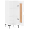 vidaXL Credenza Bianca 34,5x34x90 cm in Legno Multistrato