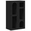 vidaXL Credenza ELST Nero 59 x 35 x 100,5 cm Legno ingegnerizzato
