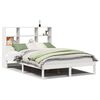 vidaXL Letto Libreria senza Materasso Bianco 160x200 cm Legno di Pino