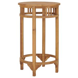 vidaXL Tavolino da Bar &Oslash; 60 cm in Legno Massello di Teak