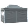 vidaXL Tenda Party Antracite 280 x 410 x 315 cm Tessuto Oxford