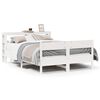 vidaXL Letto senza Materasso Bianco 150x200 cm Legno Massello di Pino