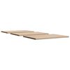 vidaXL Piani Tavolo 3 pz 80x47x1,7 cm Rettangolare Legno Massello Pino
