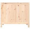 vidaXL Contenitore per Bucato 88,5x44x76 cm Legno Massello Pino