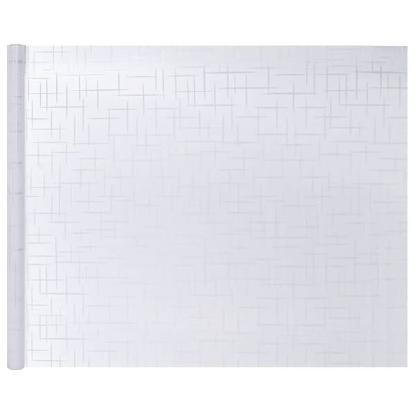 vidaXL Pellicole per Finestre Smerigliate 4pz Motivo Stella in PVC