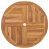 vidaXL Tavolo da Giardino Pieghevole 85x76cm in Legno Massello di Teak