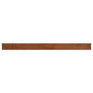 vidaXL Soglia della Finestra Legno Marrone 120 x 10 x 4,5 cm PVC