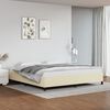 vidaXL Giroletto Crema 200x200 cm in Similpelle