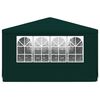 vidaXL Gazebo Professionale con Pareti 4x6 m Verde 90 g/m²