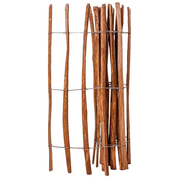 vidaXL Staccionata in Legno di Nocciolo 120x250 cm