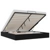 vidaXL Letto ottomano Nero King size Similpelle
