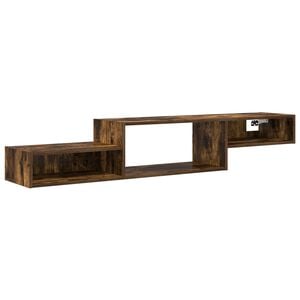 vidaXL Mobile TV da Parete A parete Rovere Fumo 150 x 28 x 26 cm