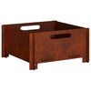 vidaXL Focolare Ruggine 40 x 40 x 20 cm Acciaio Corten