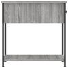 vidaXL Comodini 2 pz Grigio Sonoma 30x60x60 cm in Legno Multistrato