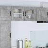 vidaXL Mobile da cucina Lucca 2 pcs Grigio cemento 40 x 31 x 40 cm