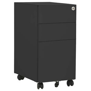 vidaXL Schedario Mobile Antracite 30x45x59 cm in Acciaio