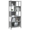 vidaXL Libreria Grigio Sonoma 72x28x172 cm in Legno Multistrato