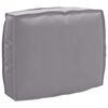 vidaXL Cuscino Grigio 50 x 40 x 12 cm Tessuto Oxford