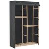 vidaXL Armadio a 3 Ripiani Grigio 110x40x170 cm in Tessuto