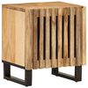 vidaXL Comodino 40x34x46 cm in Legno Massello di Mango