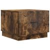 vidaXL Tavolino da salotto Rovere Fumo 49 x 50 x 37 cm
