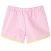 Pantaloncini da Bambina con Bordi Rosa Brillante 92
