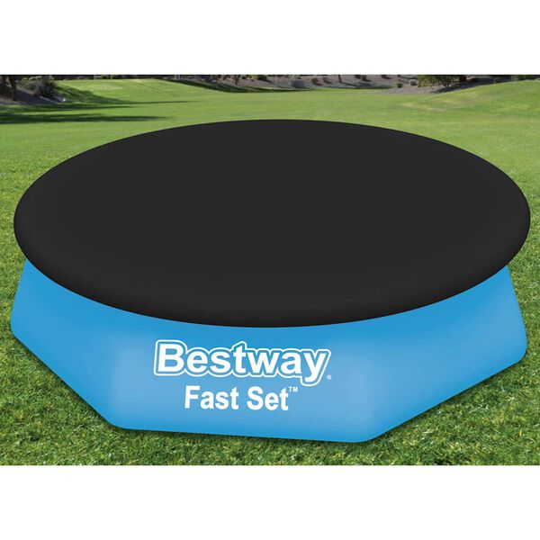 Bestway Set Copertura per Piscina Flowclear Fast 240 cm