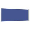 vidaXL Tenda da Sole Laterale Retrattile 120 x 300 cm Blu