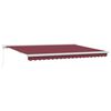 vidaXL Tenda da Sole Retrattile Manuale Bord&ograve; 450x300 cm