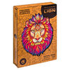 UNIDRAGON Puzzle in Legno 700 pz Mysterious Lion Royal Size 42x54 cm