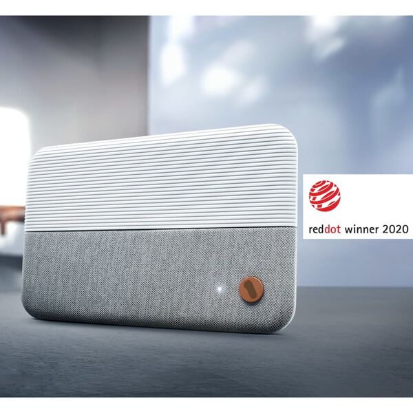 One For All Antenna TV per Interni 22x3,5x1,5 cm Bianca e Grigia