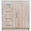 vidaXL Credenza in Legno Multistrato 79x35x88 cm Rovere