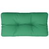vidaXL Cuscino per Pallet Verde 80x40x12 cm in Tessuto
